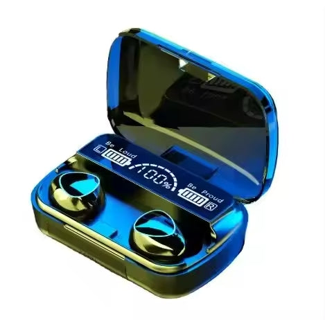 Casque Sans Fil Bluetooth avec Microphone & Power Bank