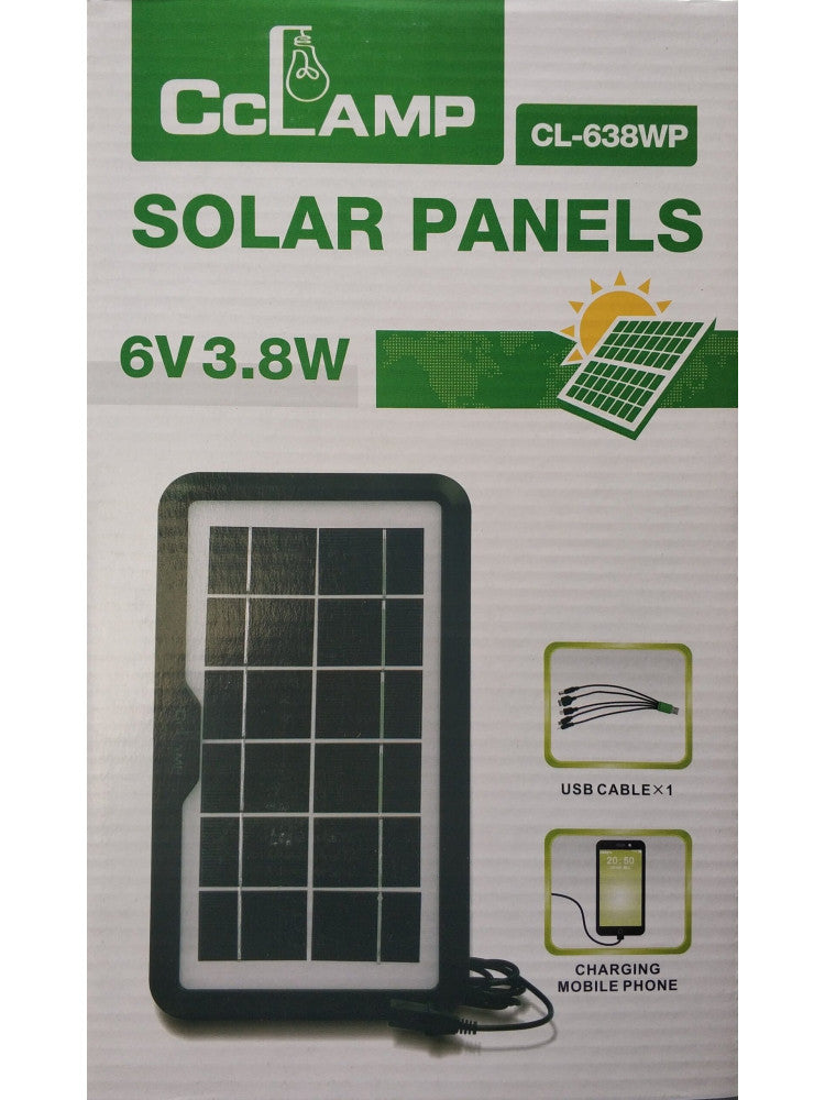 Panneau Solaire Portable 6V 3.8W
