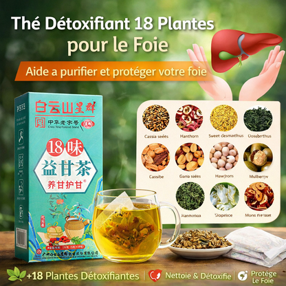 Thé aux Plantes 18 saveurs - Infusion Détox & Digestive