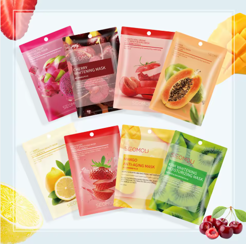 Masques Visage Aux Fruits SEOMOU