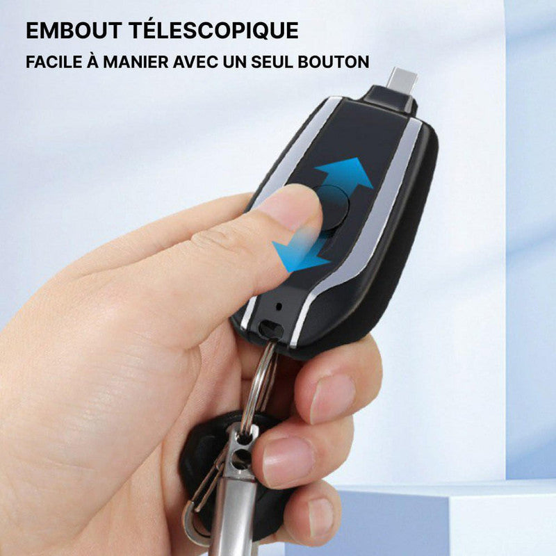 Mini Chargeur Porte-clés Pour Téléphone