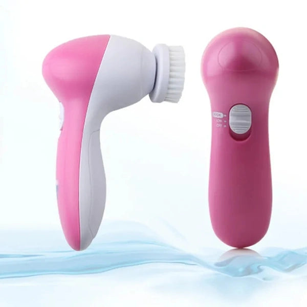 Brosse de visage Gommage et Massage 5 en 1