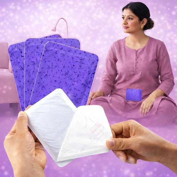 Patch chauffant et apaisant pour la douleur menstruelle